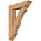 Ekena Millwork Balboa Traditional Smooth Bracket w/ Offset Brace, Western Red Cedar, 7 1/2"W x 32"D x 44"H BKT0806X32X44BOA01SWR - alternate 1